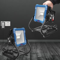 Lampe d'outillage haute intensité en alliage d'aluminium Dongcheng DCWL20Z à ventouse pour le travail du bois et la construction, fabriquée en Chine