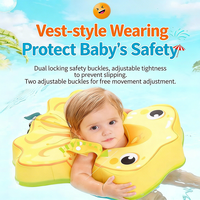 WaterDream Bouée de natation pour nouveau-né, non gonflable, en mousse EPE, 0-6 mois, aide à la natation pour bébé, douce, confortable, durable, écologique, légère, pour enfants