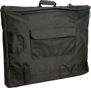 Free Sample Large Art Bag With Backpack Straps T-<b>Square</b> Sleeve Brush Holder Tube Holder and <b>Foam</b> Handle Art Backpack - Product Image 1
