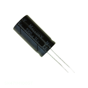 Condensateur original SK471M100ST CAP ALUM 470UF 20% 100V RADIAL à montage traversant 470 uF - Product Image 1