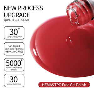 Ensemble de vernis gel <span class=keywords><strong>UV</strong></span> professionnel 15 ml, non toxique, écologique, certifié MSDS, sans HEMA, résine, paillettes néon pour usage en salon - Product Image 3