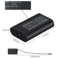 Adaptateur pour ordinateur portable 45W PD 19.5V 2.31A 4.5x3.0mm Chargeur AC pour Inspiron 11/13/14/17/15 et appareil photo