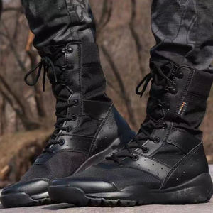 Botas de Entrenamiento Ligeras y Transpirables HKSF TSB1102 para Verano, Suela de EVA, Color Caqui - Product Image 3