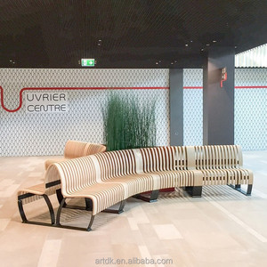 <span class=keywords><strong>Banc</strong></span> d'attente Y523 en bois massif artisanal – Sièges commerciaux nobles et luxueux – Mobilier d'art minimaliste nordique - Product Image 4