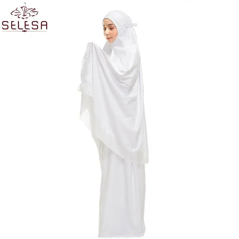 ドバイは薄い着物イスラムのアバヤサービス服刺Embroideryカーディガンドレス女性のKatfanイスラム教徒の女性の祈りの服でした