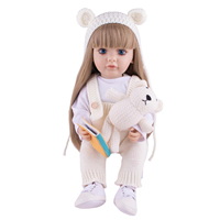 Muñeca Bebé Reborn de Silicona Inteligente, Puede Agitar la Cabeza, Mover las Manos, Hablar, Grabar y Realizar Múltiples Funciones