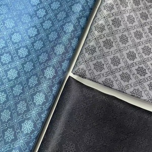 Tissu de doublure Jacquard de luxe en polyester doux et brillant pour femmes hommes vêtements de cérémonie robe de <span class=keywords><strong>soirée</strong></span> couture - Product Image 1