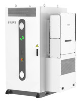 Système de stockage d'énergie à batterie liquide de 261 kWh, système de refroidissement liquide, extérieur, IP55, LFP, armoire BESS pour applications commerciales et industrielles, solaire