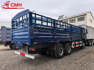 New Sino truck Howo 371 PS 6*4 10-Rad-Chassis Cargo Truck Rückfahr kamera Mining Truck Zaun/Cage Cargo Truck zum Verkauf - Product Image 6