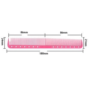 Barberia-peines de pelo liso de 6 colores, peine antiestático para peluquería, corte de pelo de peluquero - Product Image 6