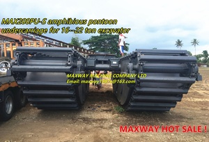 Plataforma Anfibia MAXWAY Fabricada en China para Excavadoras ZX180, PC160, DX150, SK200, EC170, R225, Modelo: MAX200PU-<span class=keywords><strong>S</strong></span> - Product Image 3