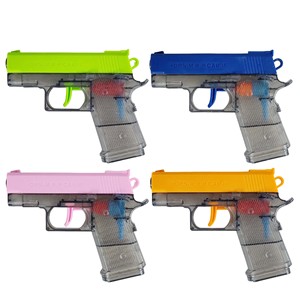 Venta al por Mayor de <span class=keywords><strong>Pistolas</strong></span> de Agua Transparentes <span class=keywords><strong>Glock</strong></span>, Nuevas, Manuales, de Plástico, Estilo Pistola, Universales, Juguetes de Agua para Niños - Product Image 1