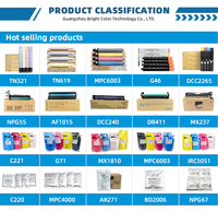 Consommables de bureau MX500 Vente en gros d'usine pour Sharp MX M283 M363 M452 M453 M503 Stock de cartouche de toner noir disponible
