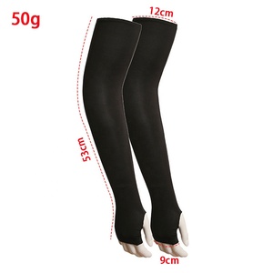 Cooler Summer Soft Ice Silk Hand Cover Protector solar Cooling Arm Sleeves - Product Image 2