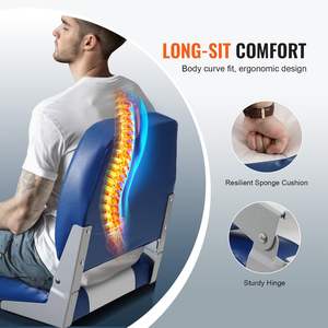 Chaise de Capitaine de Bateau Pliable à Rembourrage en Éponge Épaissie, 1 Pièce, pour Tourisme, Bateau de Pêche - Product Image 3