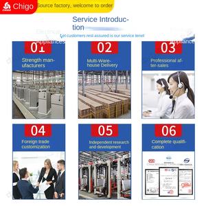 Chigo เครื่องซักผ้า/เครื่องอบผ้าอัตโนมัติไฟฟ้าแบบ all-in-one, เครื่องซักผ้าพร้อมแอปควบคุมความจุ7.1-8.0กก. ใช้ในครัวเรือน - Product Image 2
