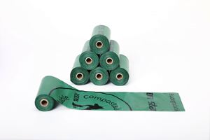 Sacs à déjections canines 100 % compostables et écologiques, entièrement biodégradables en amidon de maïs, parfumés, pour promenades avec animaux, anti-odeurs puissantes - Product Image 5