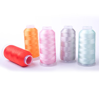 Fil à coudre en soie 120d/2 100% fil à broder en viscose rayonne pour broderie par ordinateur