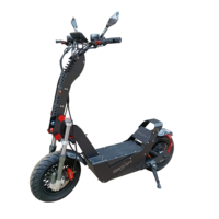 Trottinette électrique pliable haut de gamme Geofought F8 72V avec moteur QS et contrôleur 180A, 16 pouces, pour les trajets à grande vitesse et les aventures