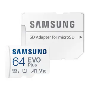 100% Asli Samsung 64Gb Micro Tf Kartu Sd Evo Plus 64Gb 128Gb 256Gb 512Gb Kelas 10 U1 U3 Kartu Memori Mini Cartao De Memoria