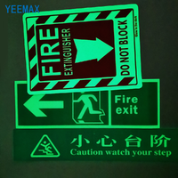 Película Fotoluminiscente de PVC que Brilla en la Oscuridad para Mascotas, Rollos de 2-12 Horas de Duración, Amarilla, Irrompible, Autoadhesiva, 1.24m*45.7m, Calidad Más Vendida