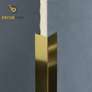 DECORTRIM Usine OEM/ODM Garde-angle moderne en aluminium, profilé d'angle en alliage pour la protection des murs - Product Image 2