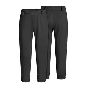 QBK优质儿童高弹性腰带高尔夫慢跑裤聚酯练习棒球裤青年 - Product Image 6