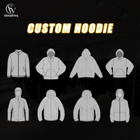 Fabricant de sweats à capuche personnalisés SHANGWANG Streetwear, OEM ODM, fabrication de vêtements avec logo personnel, sweat à capuche pour homme