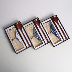 Kit de Sushi Personalizable Anji Newell, Bolsa con Palillos de Bambú, Juego de Regalo, Vajilla para Negocios, Eventos y Restaurantes - Product Image 5