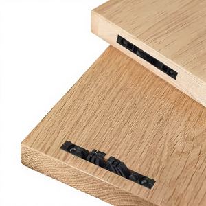 Conector Invisible GQK2, Pieza Fija de Plástico P14, Pieza Desmontable P15, Esquina Curva de 45 Grados, Forma de Media Luna, Cocina Moderna - Product Image 1