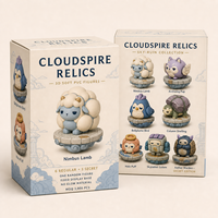 Figurine en PVC souple personnalisée, boîte mystère, figurine de dessin animé 3D, objet de collection pour la décoration de bureau