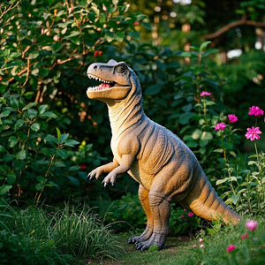 Sculpture de dinosaure en fibre de résine grandeur nature, décoration de jardin de parc extérieur, vente chaude <span class=keywords><strong>Jurassic</strong></span> <span class=keywords><strong>World</strong></span> - Product Image 1