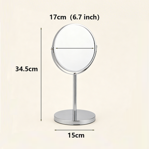 Espejo de Vanidad Circular Personalizado al por Mayor para Dormitorio y Baño con Nuevo Diseño Electrochapado - Product Image 3