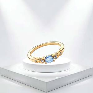 Nuevo Anillo <span class=keywords><strong>de</strong></span> Plata 925 con Diseño <span class=keywords><strong>de</strong></span> Ondas Doradas, Doble Bucle, Amor, Abeja, Corona <span class=keywords><strong>de</strong></span> <span class=keywords><strong>Princesa</strong></span> y Lazo, Joyería Exquisita DIY, Regalo 2026 - Product Image 3