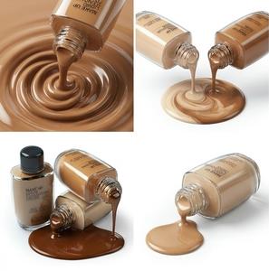 Nouveau fond de teint liquide, marque privée, couvrance totale, fini mat, maquillage du visage, imperméable, longue tenue 24h, fond de teint vegan et sans cruauté - Product Image 3