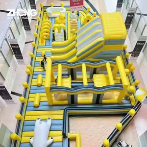 Lâu Đài nghịch ngợm trong nhà/ngoài trời trẻ em 'công viên giải trí mô hình bơm hơi Trampoline trượt hồ bơi kết hợp sản xuất kidsren của - Product Image 3