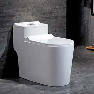 पश्चिमी कमोड पानी कोठरी आधुनिक सफेद बाथरूम सिरेमिक एक टुकड़ा शौचालय का कटोरा Wc
