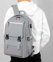 Sac à dos léger grande capacité pour ordinateur portable avec port USB, étanche, durable, souple, décontracté, idéal pour l'école et les voyages, compatible avec les ordinateurs 14 pouces - Offre Spéciale