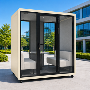 Cabine insonorisée mobile personnalisée pour bureau, diffusion <span class=keywords><strong>en</strong></span> direct sur les réseaux sociaux, <span class=keywords><strong>chambre</strong></span> insonorisée, cabine téléphonique insonorisée - Product Image 2