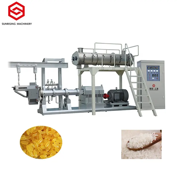 Máquina extrusora de arroz de mingau enriquecido instantâneo Novas inovações