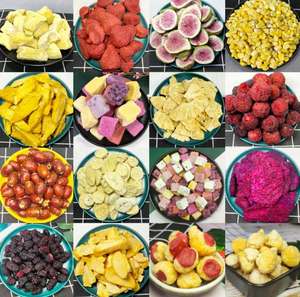 Frutas secas y liofilizadas, sin aditivos, aperitivos, alimentos, plátano, novedad - Product Image 6