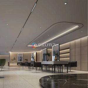 Salon Shop <strong>Pl</strong> Beauty Design Hairdressing Salon Shop Counter Shelf Mall Counter Shop showcase Design OEM - Product Image 1