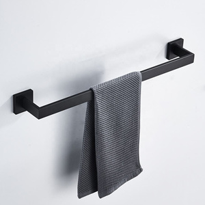 <span class=keywords><strong>Porte</strong></span>-serviettes en acier inoxydable noir à vente chaude sur <span class=keywords><strong>Amazon</strong></span>, <span class=keywords><strong>porte</strong></span>-rouleau de papier toilette <span class=keywords><strong>mural</strong></span> pour salle de bain - Product Image 2