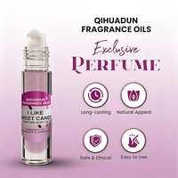 HUILES PARFUMÉES QIHUADUN I Like Sweet Candy Huile parfumée pour le corps 10ml Parfum sucré gourmand pour femmes Format voyage