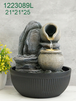 Fontaine d'eau de Bouddha pour la décoration de bureau à la maison