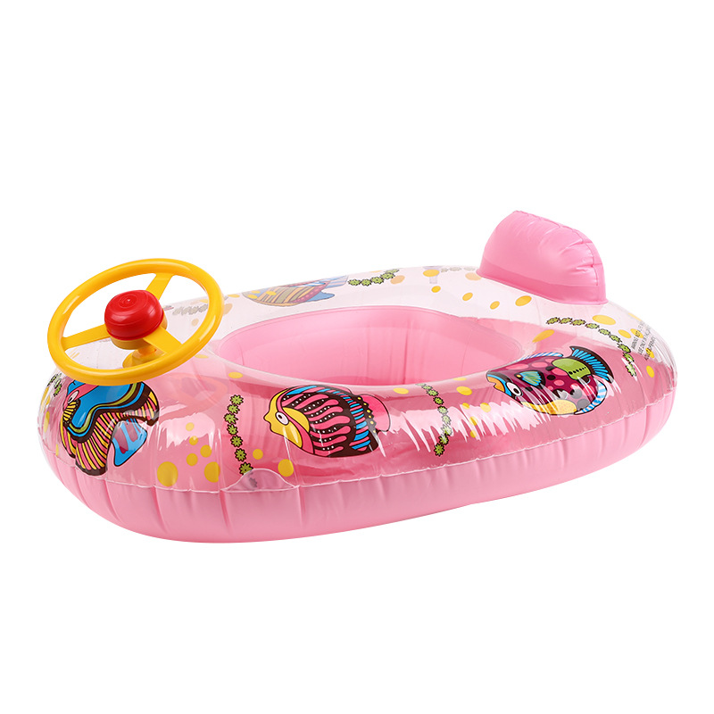 Bateau de plongée rose transparent (moins de 20 kg)