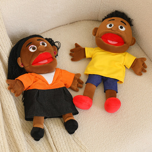Juego de Marionetas de Mano Familiares OEM - Personajes y Atuendos Personalizables, Marionetas de Peluche Personalizadas para la Educación y Narración de Historias Infantiles - Product Image 3