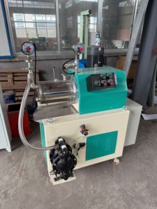 10 लेक्सप्लांन-प्रूफ नैनो क्षैतिज रेत मिल स्याही और कीटनाशक पीसने मशीन - Product Image 4