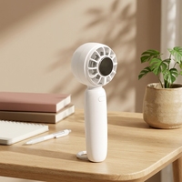 Nouveau ventilateur de poche turbo DC 5V 2026 avec mousqueton, ventilateur de refroidissement tactile pour extérieur, camping, voyage, ventilateur portable USB, rafraîchisseur d'été