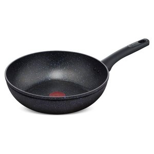 <b>Wok</b> Non-stick Aluminum 1 handle (28cm) PERFORMA Black 010253041828 - Product Image 1